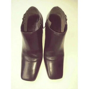 Enzo Angiolini Black Womens Ankles Boots Sz 7M